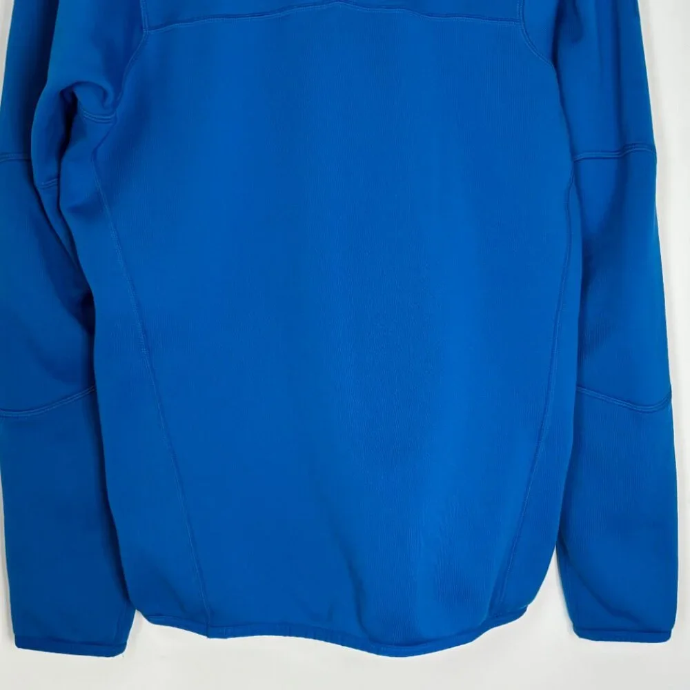 Patagonia Men's Blue Fleece Quarter Zip Pullover Long Sleeve Size Large A112
